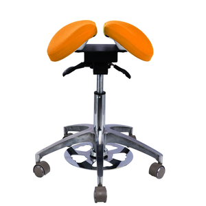<span class=keywords><strong>Tabouret</strong></span> de dentiste ergonomique en microfibre réglable avec roulettes pour clinique et hôpital, fabriqué à Foshan - Product Image 6