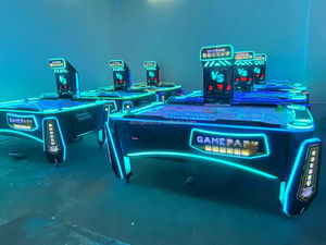 Table de hockey sur air à jetons équipement de divertissement électronique <span class=keywords><strong>Portable</strong></span> pliant Airhocket Venta de Mesa - Product Image 4