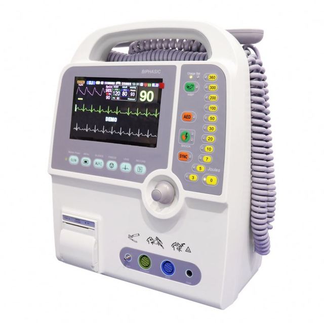 2024AED-Defibrillator for Pets Reusable Biphasic Heart Diagnostics in Clinics