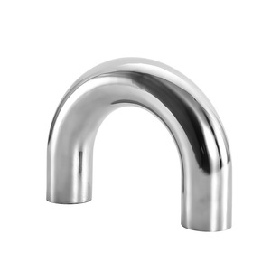 Nhà Máy Giá Bán Buôn Tùy Chỉnh Không Gỉ Cấp Thực Phẩm Hàn 304 Thép Không Gỉ Cong Ống Phụ Kiện Kỹ Thuật - Product Image 5