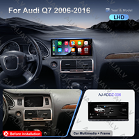 Ensemble d'écran complet avec installation complète Aijia Factory, CarPlay, Android Auto, GPS, amplificateur, lecteur CD, 12,3 pouces pour Audi Q7 2006-2016
