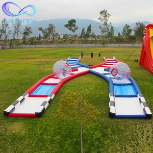 Inflatable Human Sphere Inflatable <span class=keywords><strong>Zorb</strong></span> Ball Track Khóa Học Va Chạm Chéo Inflatable Con Người Sphere Inflatable <span class=keywords><strong>Zorb</strong></span> Ball Track - Product Image 1