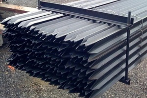 Hàng Rào Thép Mạ Kẽm Hình Ngôi Sao Hình Chữ Y Cột Chữ Y Cột Chữ Y Màu Đen Hoặc Mạ Kẽm Nhúng Nóng - Product Image 4