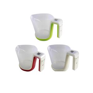 Báscula Digital de Cocina y Taza Medidora Ajustable, Báscula de Cocina con Capacidad de 1 Litro <span class=keywords><strong>para</strong></span> Cocinar, Hornear, Gimnasio, <span class=keywords><strong>Dieta</strong></span>, G25-767 - Product Image 3