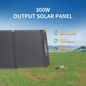 แผงโซลาร์เซลล์พับได้ PV100 100W 200W 300W สำหรับบ้านเคลื่อนที่ สถานีพลังงานแสงอาทิตย์พร้อมแผงโซลาร์ - Product Image 4