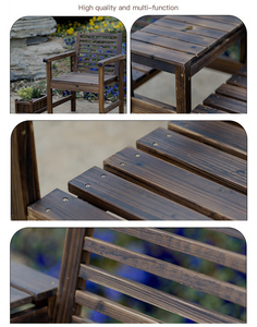 Mobilier de jardin 2 places <span class=keywords><strong>Chaise</strong></span> d'<span class=keywords><strong>extérieur</strong></span> <span class=keywords><strong>en</strong></span> <span class=keywords><strong>bois</strong></span> <span class=keywords><strong>Chaise</strong></span> de jardin <span class=keywords><strong>en</strong></span> <span class=keywords><strong>bois</strong></span> <span class=keywords><strong>Chaise</strong></span> double - Product Image 6