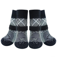 Vêtements et accessoires pour animaux de compagnie, accessoires pour chiens, vêtements pour chiens, chaussettes imperméables antidérapantes de style militaire pour animaux de compagnie, pour chiens de petite à moyenne taille, protections de pattes, bottines, vente en gros