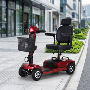 <span class=keywords><strong>Scooter</strong></span> Eléctrico Plegable de Cuatro Ruedas, Motor de 24V 350W, Marco de Aleación de Aluminio, Capacidad de 150 kg, <span class=keywords><strong>para</strong></span> Uso Doméstico por Personas Mayores - Product Image 2