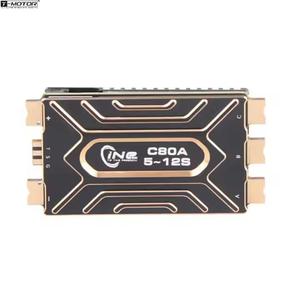 TMOTOR <span class=keywords><strong>CINE</strong></span> C80A 12S Mini FPV UAV ESC Alta eficiencia 80A/100A 5-12S 48V/24V Redbrick 80A 5-12S 48V/24V 80A/100A Accesorio UAV - Product Image 2