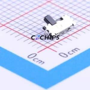 SSAJ110100 Slide Switch SMD Switch Single Pole Double Throw Rectangle Pin Header SMD Tab 3.8mm - Product Image 1