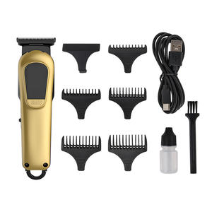 Tondeuse à <span class=keywords><strong>cheveux</strong></span> électrique économique, lame en acier inoxydable, batterie au lithium rechargeable, <span class=keywords><strong>coupe</strong></span> <span class=keywords><strong>de</strong></span> <span class=keywords><strong>cheveux</strong></span> pour adultes à charge USB - Product Image 3