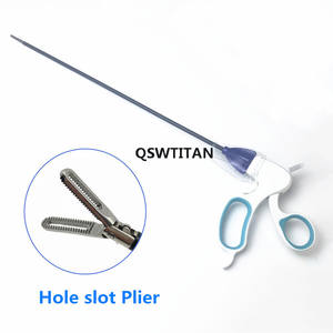 Laparoskopik peralatan pelatihan, instrumen pelatihan simulasi pemisahan forceps/pemegang jarum forceps peralatan mengajar - Product Image 4