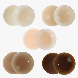 VOCH GALA - 5 Pares de Pétalos de Silicona Adhesivos Reutilizables e Impermeables para Mujer, Hipoalergénicos, Adhesivos para el Pecho - Product Image 2