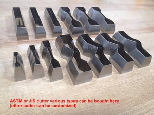 Cortador de Muestras de Goma y Plástico para Pesas, según Normas <span class=keywords><strong>ASTM</strong></span> D412 y <span class=keywords><strong>ASTM</strong></span> D624 - Product Image 6