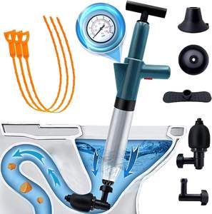 Herramienta Especial Universal para Desatascar Inodoros, Desagües de Cocina y Tuberías con Presión de Aire - Product Image 1