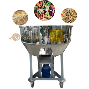 Mezcladora de Alimentos de Acero Inoxidable, Mezcladora de Polvo Seco, Mezcladora de Alimentos para Animales, Máquina Mezcladora de Polvo - Product Image 4