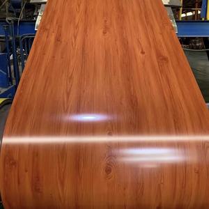 OEM vente en gros de tôle d'acier à grain de bois en bobine/PPGI bois 0.18mm 0.4mm 0.25mm prix de bobine d'acier à grain de bois 3d - Product Image 6