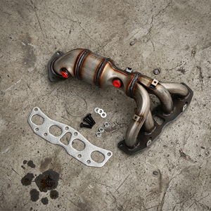 Performance Exhaust Manifold Header for Nissan Pathfinder R52 3.5L V6 VQ35DE T304 Stainless Steel Direct Fit downpipe - Product Image 6
