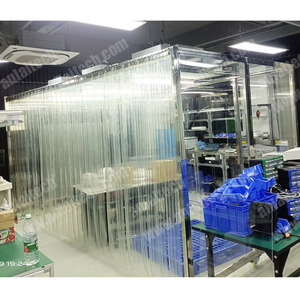 Rèm Không Khí Chống Tĩnh Điện Phòng Sạch Di Động Gian Hàng Sạch - Product Image 5