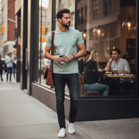 Camiseta de algodón de 250 g de alto gramaje, estilo vintage, cepillada, lisa, para hombre, con logo personalizado, de corte holgado, camisetas lisas de alto gramaje.