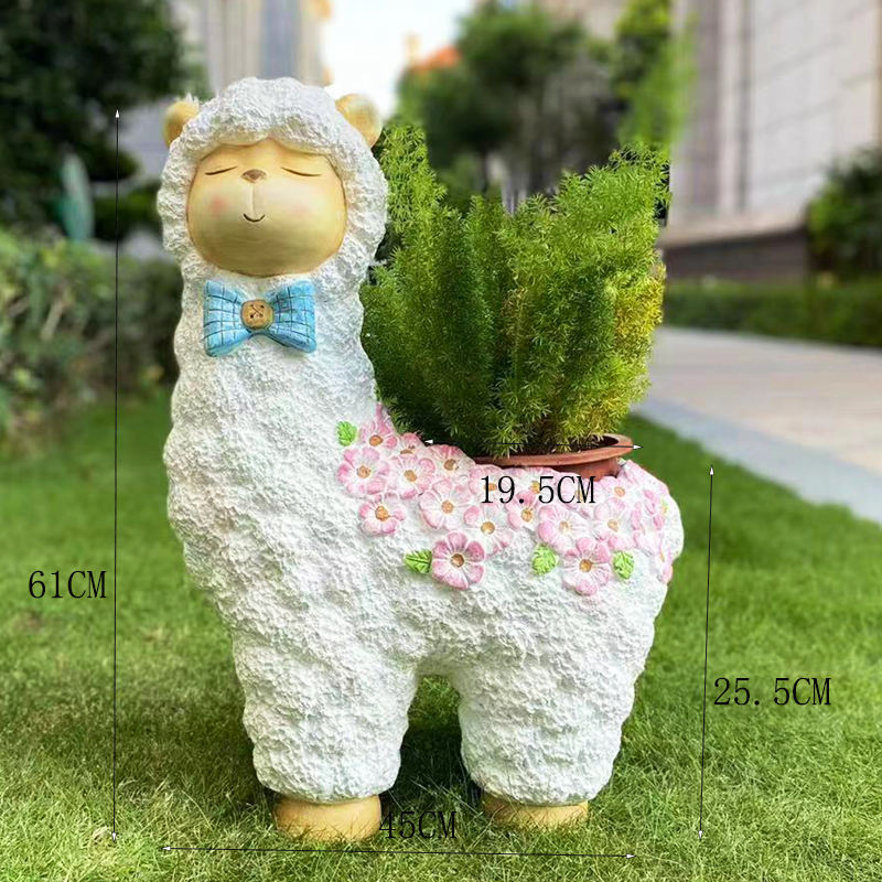 กระถาง Papa alpaca