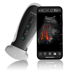Sondas duales convexas lineales para teléfono inteligente, sonda <span class=keywords><strong>de</strong></span> ultrasonido portátil POC inalámbrica, USB, WIFI, 192 element 3 en 1, <span class=keywords><strong>gama</strong></span> <span class=keywords><strong>alta</strong></span> - Product Image 2