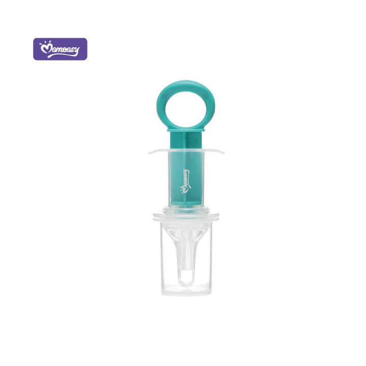 Momeasy-dispensador de medicina para bebé, con estuche de plástico, alimentador de aguja, cuentagotas