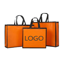 Sacs fourre-tout personnalisés imprimés en tissu non tissé recyclable, sacs de courses avec logo, 10 couleurs, épaisseur 100 g/m², poignées supérieures et attaches