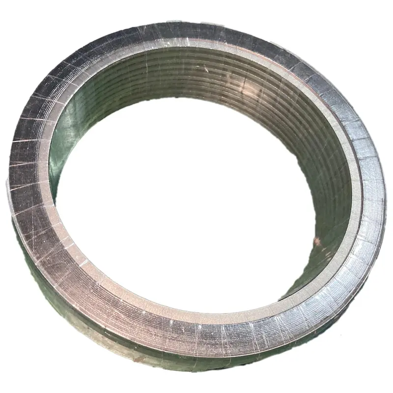 Hydraulic valve pipe thread connection static sealing gasket industrial sealing metal spiral wound gasket