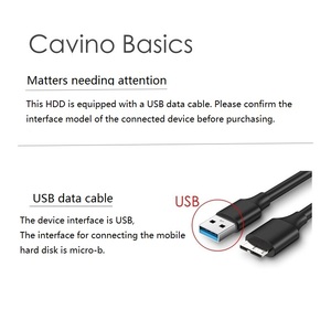 Nuevo Disco Duro Externo Portátil para Laptop, 1TB/2TB/4TB, USB 3.0, 2.5'', 3 Años de Garantía, Alta Velocidad 701-800MB/s, Disco Duro Externo de 2TB 1TB - Product Image 5