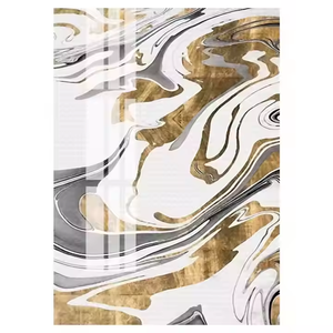 Sang Trọng Hiện Đại Pha Lê Sứ Tường Nghệ Thuật Sơn Tùy Chỉnh Kích Thước Trừu Tượng Hình Ảnh In Với Động Vật Trong Màu Nước Phong Cách - Product Image 3