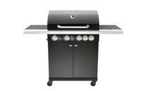 Machine inoxydable de barbecue de gril de gaz de BBQ de jardin de partie extérieure de vente directe d'usine avec le chariot