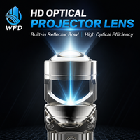 Ampoules de phares LED OEM/ODM avec lentilles de projecteur, projecteurs LED personnalisés, mini-projecteurs LED pour automobiles.
