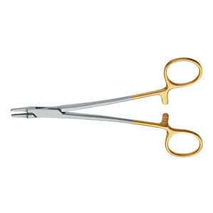 Portaagujas Francés de Acero Inoxidable, Instrumento Quirúrgico para Cirugía General, Sutura y Uso Clínico, Proveedor Mayorista - Product Image 1