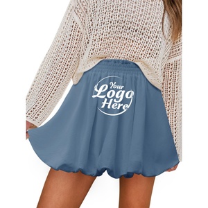 <b>Bed</b> <b>Skirts</b> Denim <b>Skirt</b> <b>Skirts</b> for Women High Waist Shorts for Women Ruffled High Waisted Skorts with Pocket Casual Puff Bubble - Product Image 1