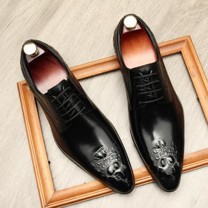 New High End Handcrafted Genuine Leather Men's <b>Dress</b> Shoes Suitable for Business Weddings Holiday Parties - Product Image 2