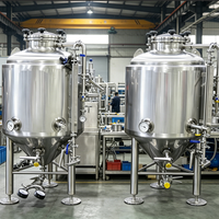 Fermenteur à bière en acier inoxydable avec enveloppe isolante, réservoir de fermentation pour brasserie, brasserie artisanale, équipement de brassage, de 50L à 5000L
