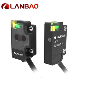 Lanbao Miniature Digital Photoelectric Beam <b>Sensor</b> 50m Npn 10-30Vdc IP65 PST Series - Product Image 2