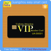 Carte VIP GSM en PVC personnalisée par le fabricant, impression offset, avec carte de qualité et étiquette