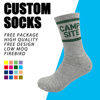 Chaussettes de sport en coton à compression personnalisées unisexe pour jeunes athlètes, avec logo, pour la course et le tennis, modèle OEM, pour athlètes designers