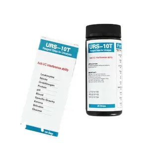 Urine Ph Test Strips Customized 10 Parameters Urine Test Strips Urinalysis Test Strips URS-10T