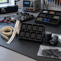 Contrôleur résonant LLC UCC256402ADDBR avec pilote de porte haute tension intégré en mode impulsion pour alimentation à découpage