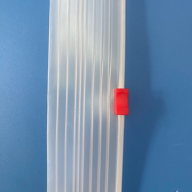 High Quality Multi-track Recyclable Transparent Durable Zippers Plastic Press Lock Pouch Open End PE Zipper