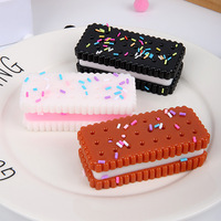 Nouveaux jouets anti-stress pour enfants, robots Emo à presser, en forme de biscuits Oreo et de soda, couleurs variées