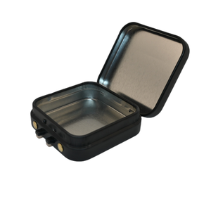 Custom Child Resistant Hinged Tin <b>Box</b> CR Lock <b>Metal</b> Packaging Container for Pre Rolls Candy Medicine Tobacco - Product Image 6
