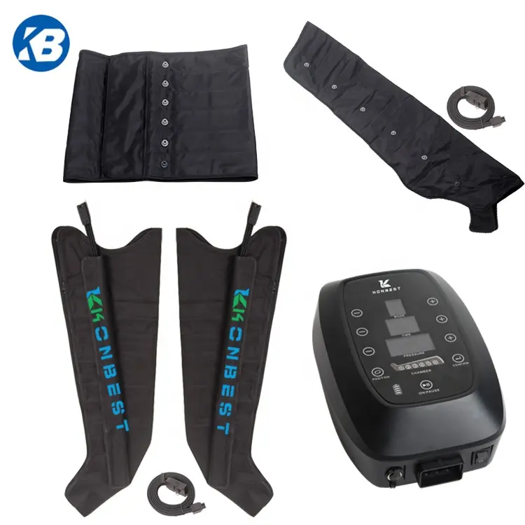 Custom Logo Relief Muscle Soreness Pain Therapy Recovery System Boots Full Leg Air Compression Massager