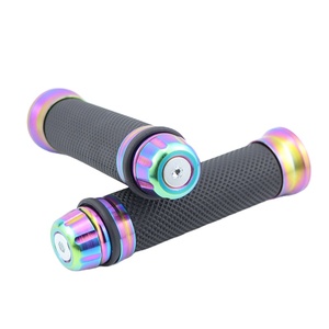 Cubierta de Aluminio Brillante y Colorida para Manillar de Motocicleta/Bicicleta Eléctrica, Resistente al Desgaste, Universal - Product Image 3