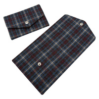 Vente directe d'usine : Étui à lunettes de haute qualité, personnalisable (surface et intérieur), également utilisable comme pochette pour passeport
