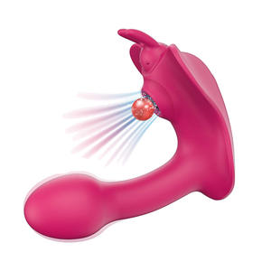 Celana dalam getar Dildo jarak jauh untuk wanita Stimulator klitoris wanita Masturbator pemijat Vagina pasangan mainan erotis mesin seks - Product Image 4