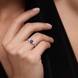 <span class=keywords><strong>Anillo</strong></span> de Latón con Joyas, Anillos de Plata 925 Dorados, <span class=keywords><strong>Anillo</strong></span> de Compromiso con Zafiro y Diamante, <span class=keywords><strong>Anillo</strong></span> de Compromiso con Moissanita, <span class=keywords><strong>Anillo</strong></span> Brillante para <span class=keywords><strong>Mujer</strong></span> - Product Image 3